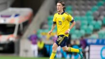 Sweden midfielder Olsson in hospital with brain condition, his Danish club says