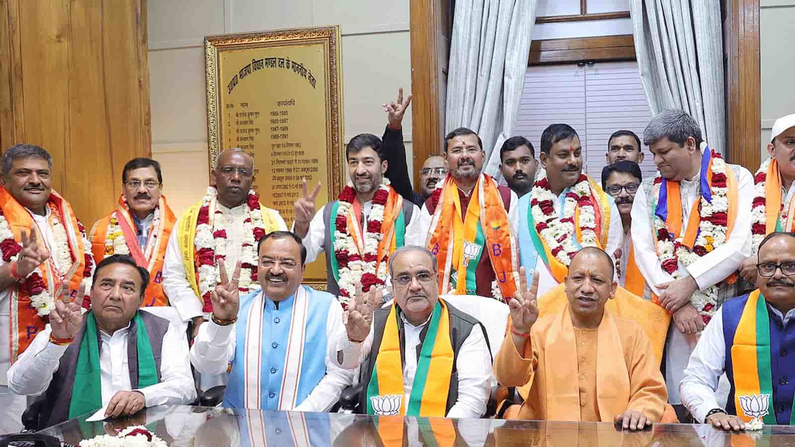 UP: 10 NDA candidates file nominations for March 21 MLC polls