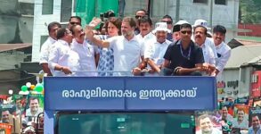 "I treat you like my family, not as a mere electorate": Rahul Gandhi in Wayanad