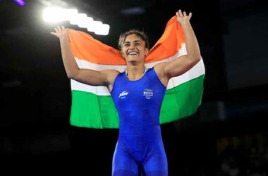 Wrestler Vinesh Phogat qualifies for Paris 2024 Olympics with semifinal victory at Asian Olympic