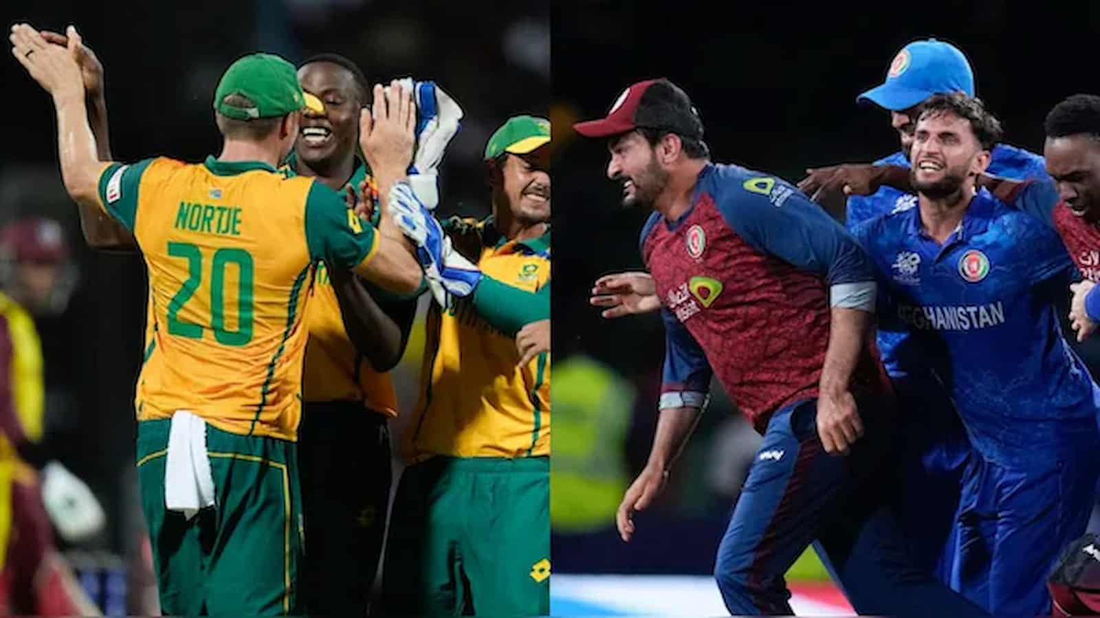 South Africa or Afghanistan set to create history with first ever T20 WC final appearance