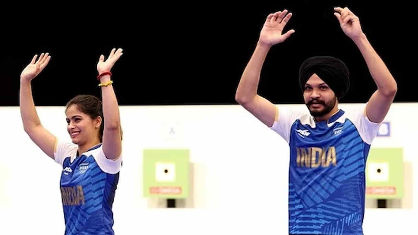 Historic Triumph: Manu Bhaker and Sarabjot Singh Clinch Bronze at Olympics