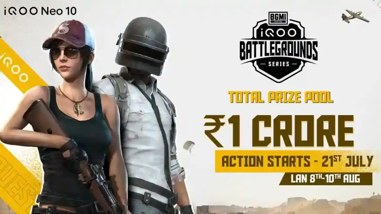 iQOO Launches ₹1 Crore BGMI Tournament: All you need to know