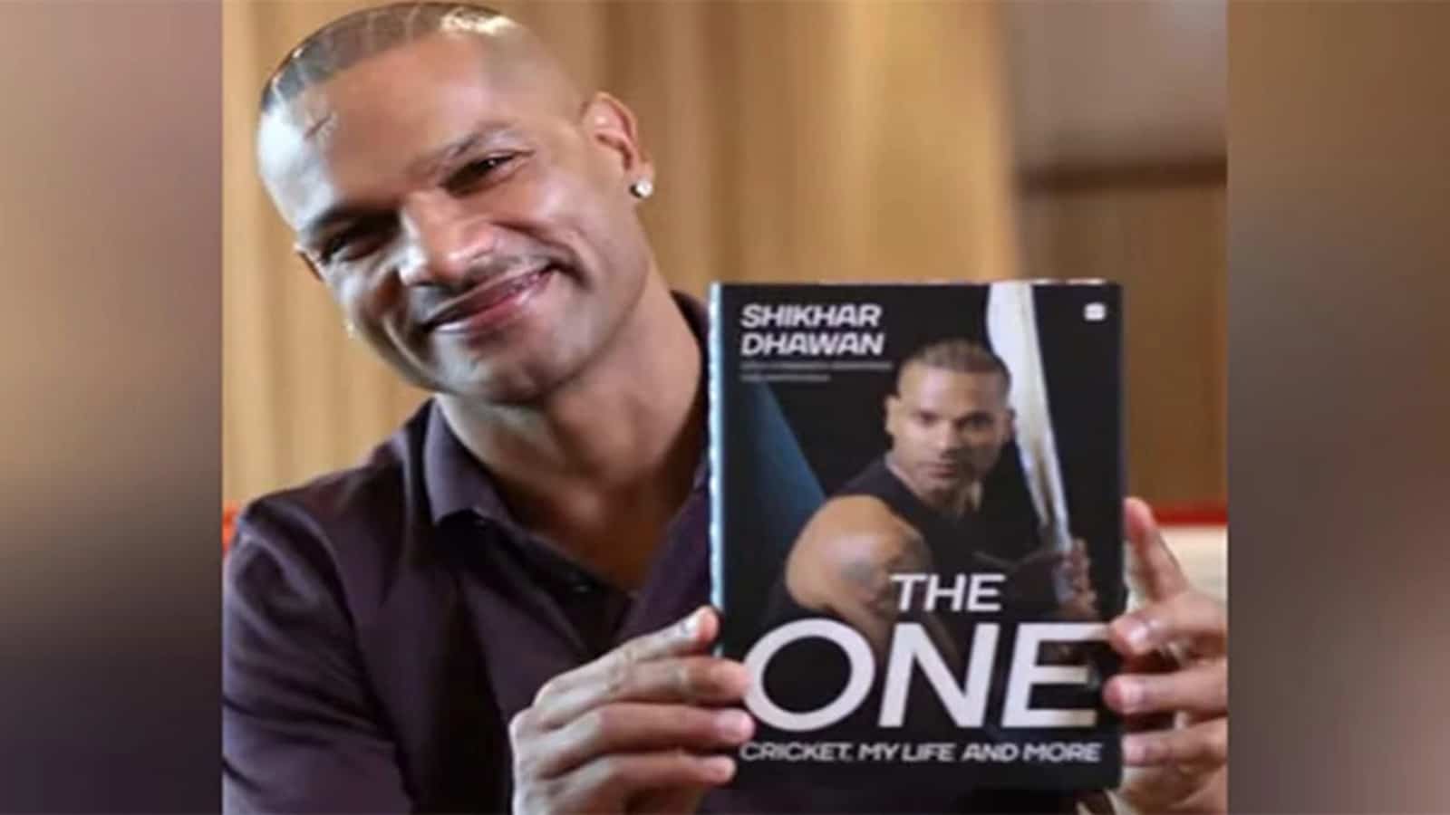 It's about phases of my life you haven't seen: Shikhar Dhawan on his autobiography "The One"