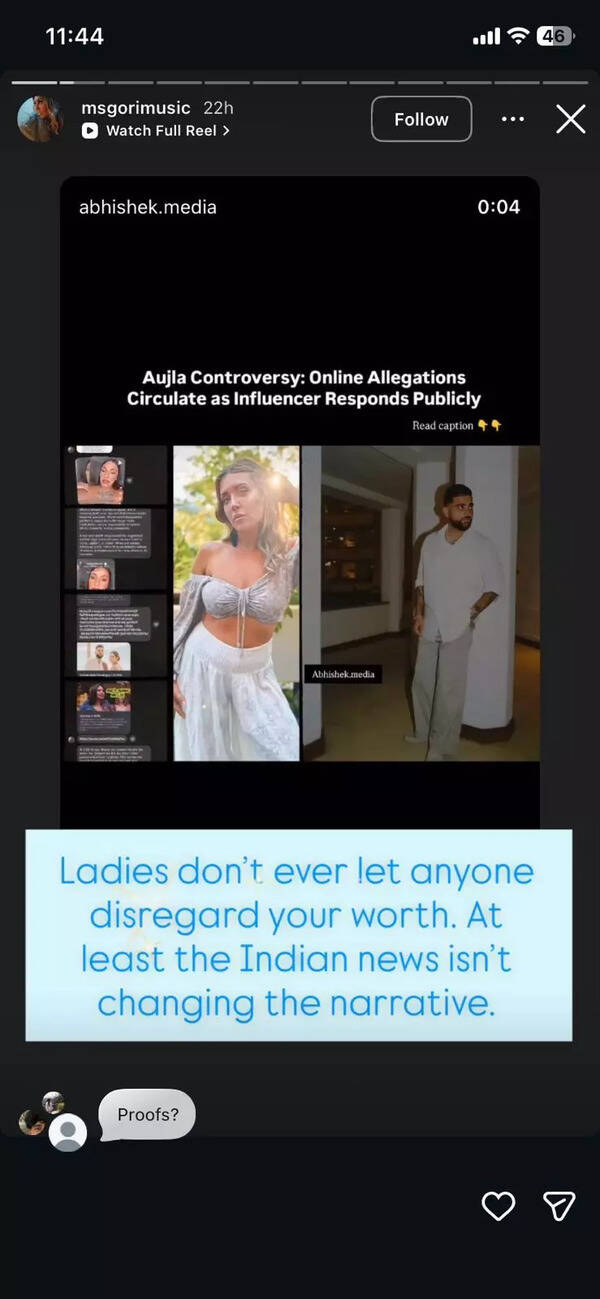 Karan Aujla Extramarital Affair Allegations