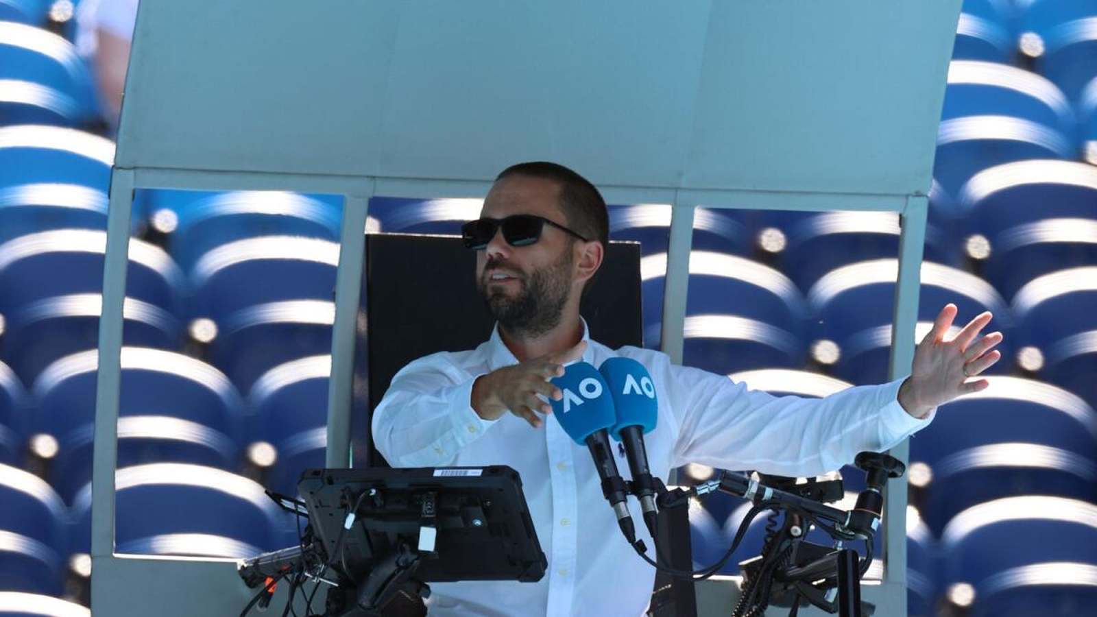 Tom Sweeney Profile: Chair Umpire at Sabalenka vs Rybakina Australian Open 2026