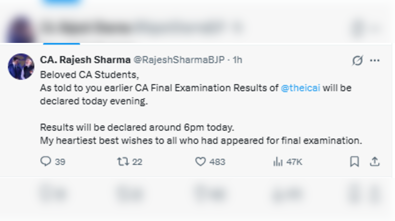 ICAI CA Final Result 2026 LIVE