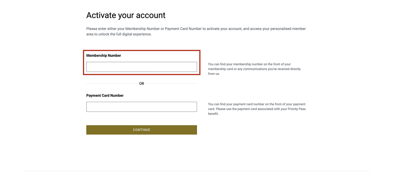 How to Activate Your Priority Pass