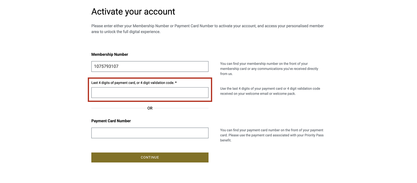 How to Activate Your Priority Pass