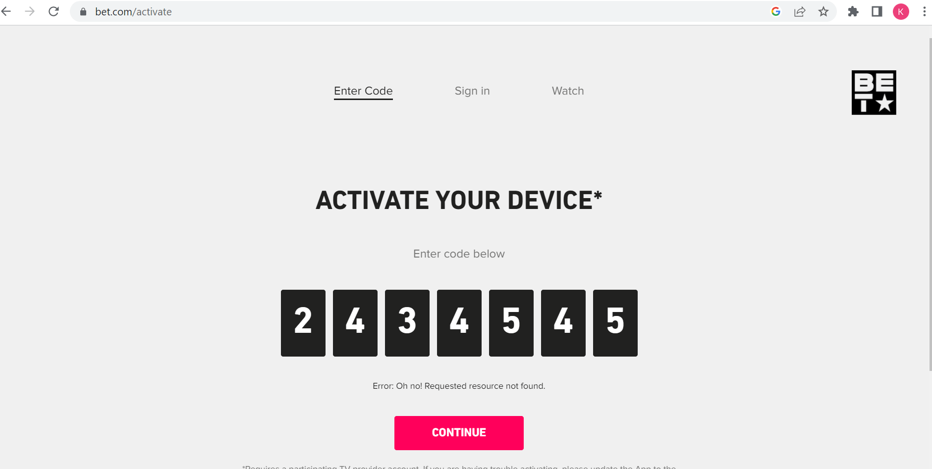 How to Activate BET Using bet.com/activate