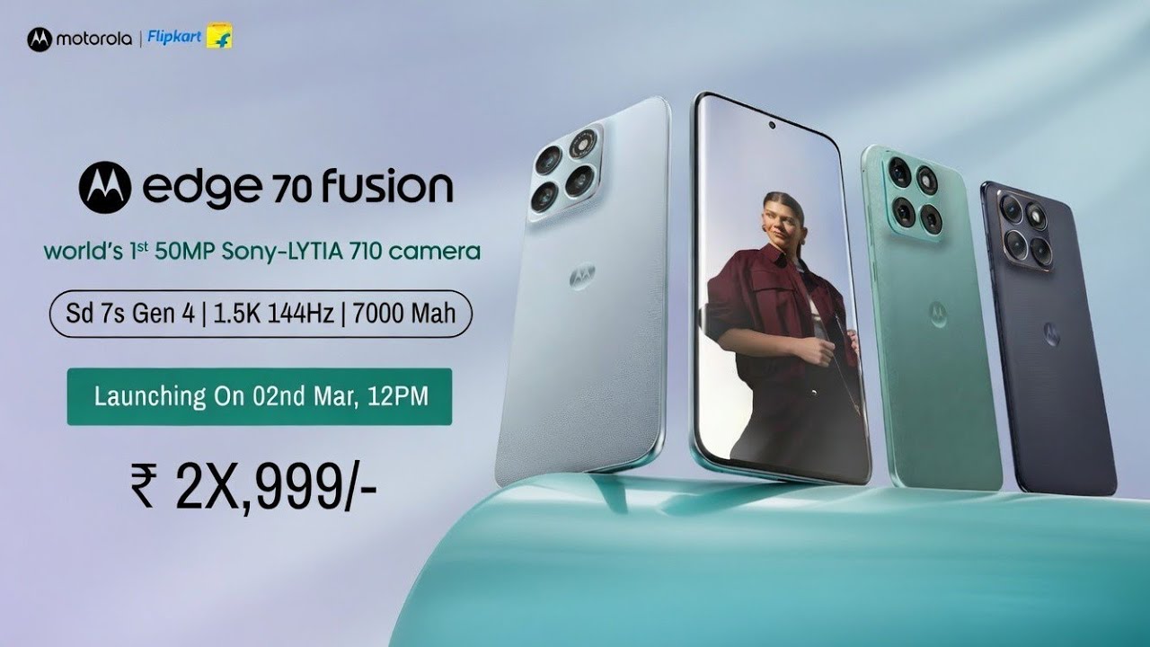 Motorola Edge 70 Fusion+ Launch