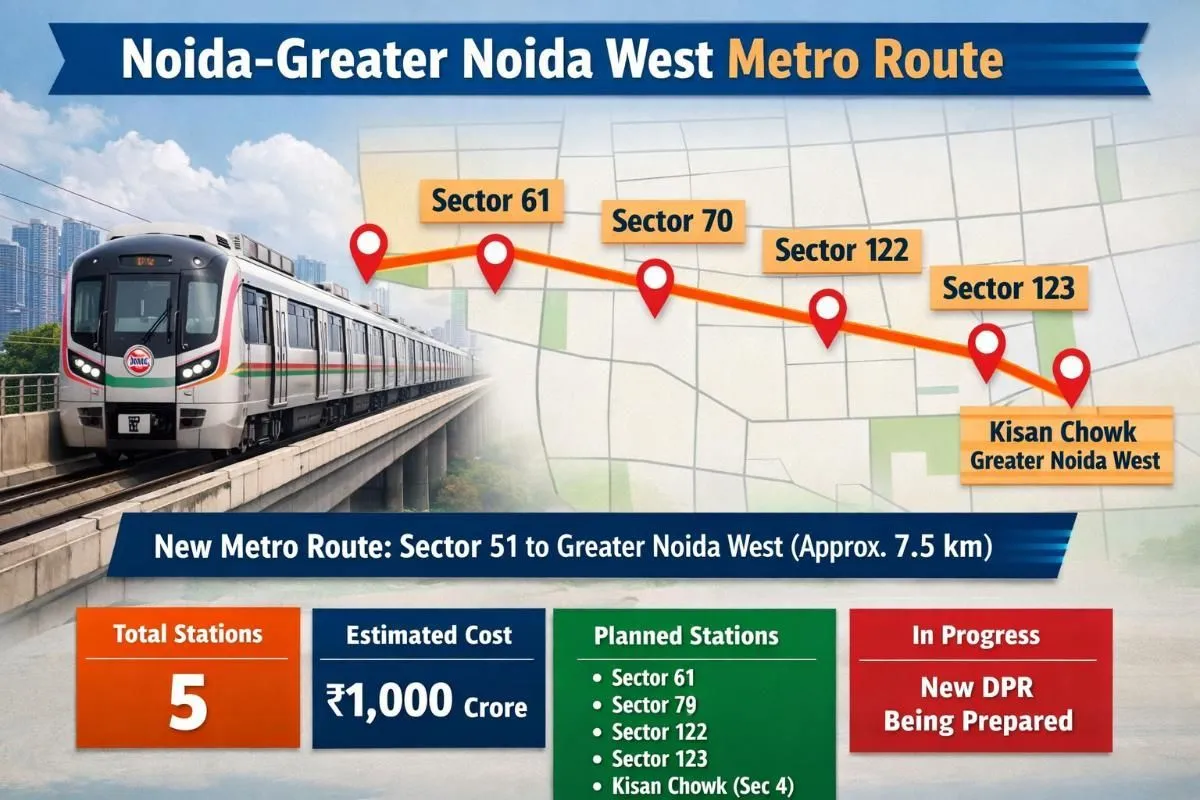 Greater Noida West Metro Update