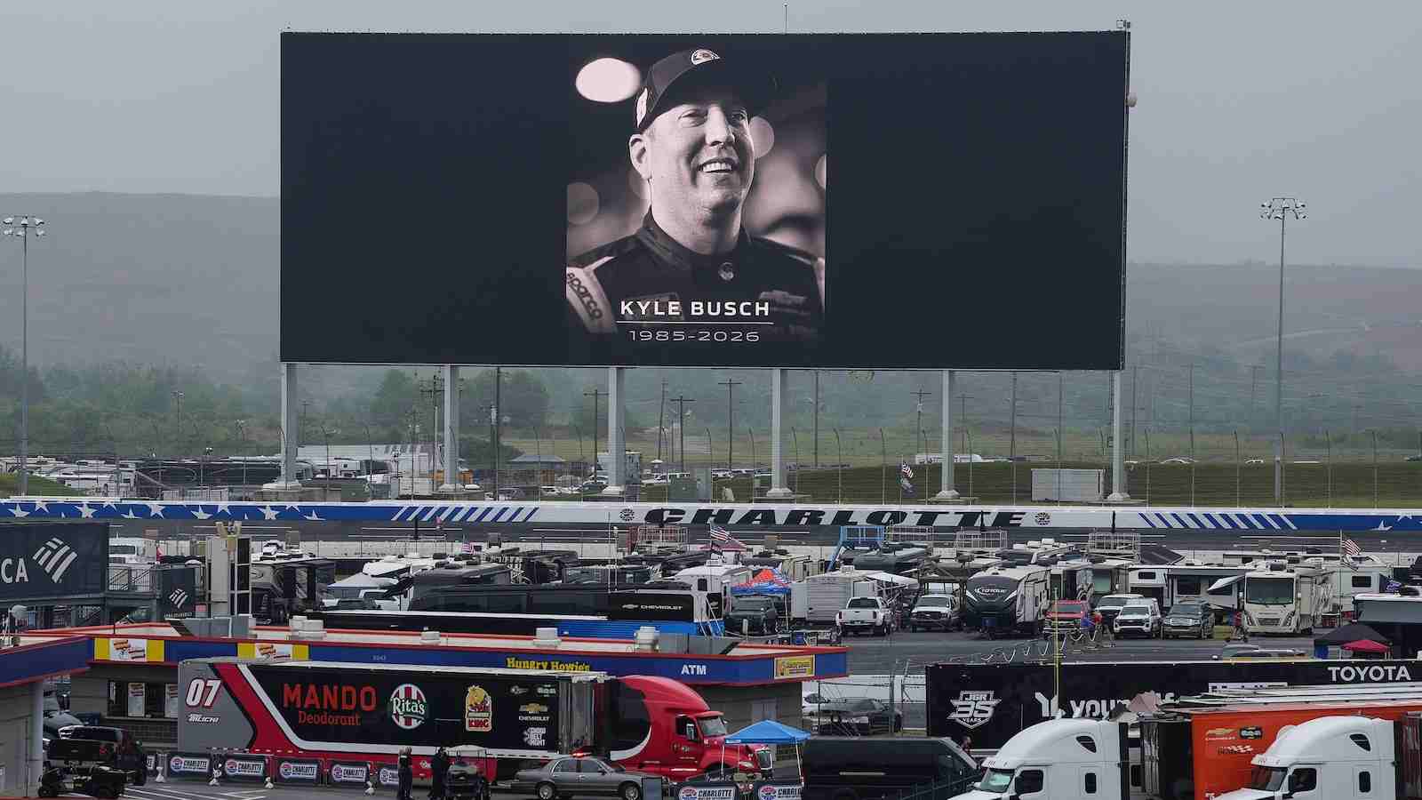 NASCAR Charlotte Race Delayed Again: New Start Time, Rain Forecast And Kyle Busch Replacement