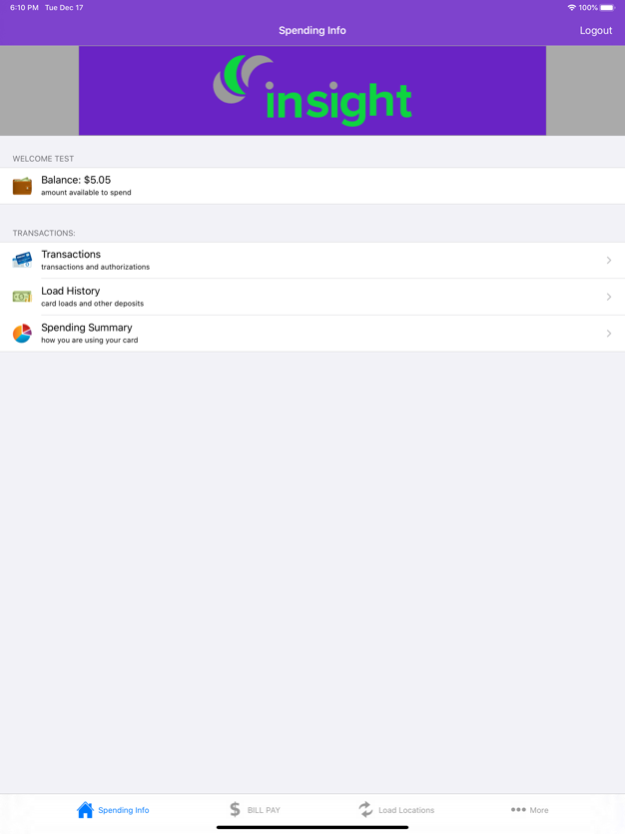 Activate Insight Visa Card Online