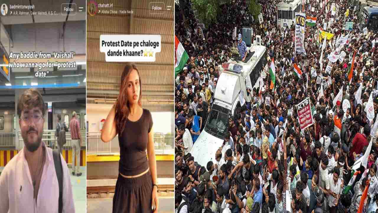 ‘Police Ke Dande Khane…': Viral GenZ Protest Date Reels Add New Twist to NEET Paper Leak Protests