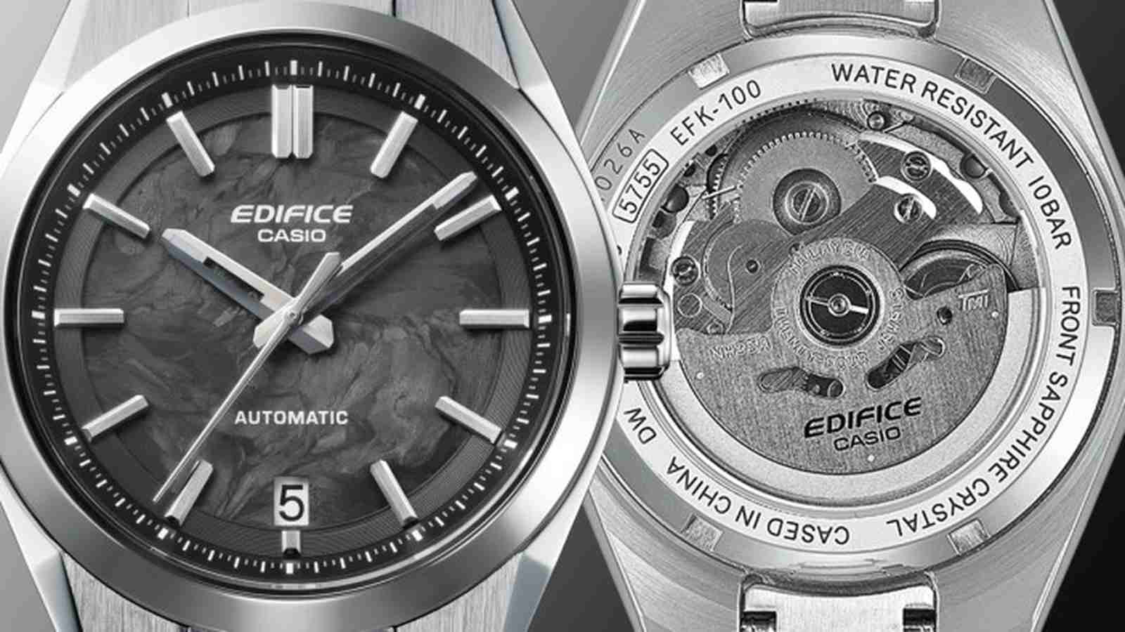 Casio Edifice EFK-200 Automatic Watches Debut: Price, Features, Models and Specifications