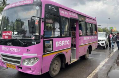 Patna AC Pink E-Bus Service For Women