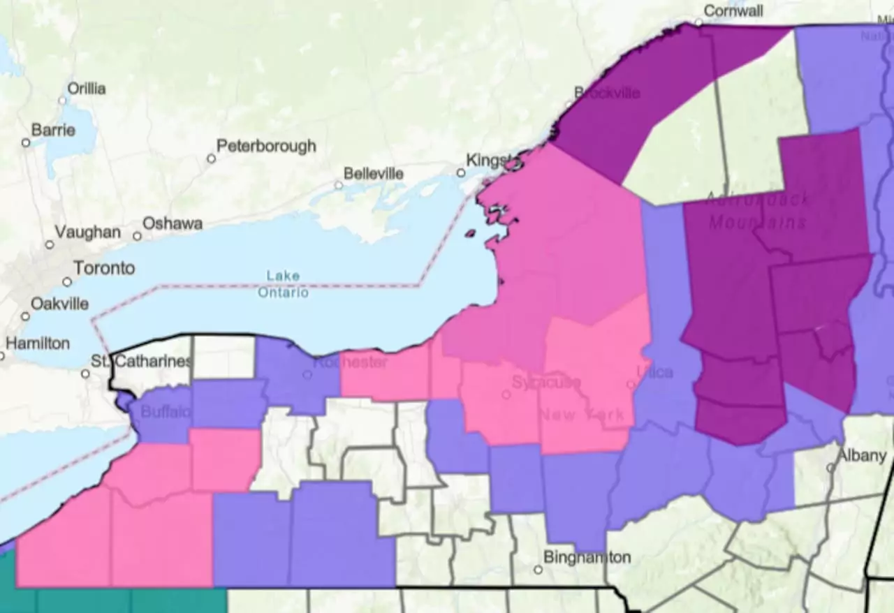 Lake Effect Snowstorm in New York