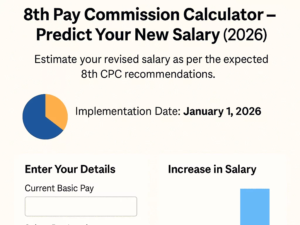 8th Pay Commission Arrears Calculation